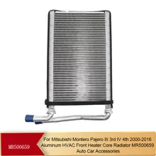 Radiateur de chauffage avant en aluminium pour Mitsubishi Montero Pajero III 3rd IV 4th 2000 – 2016, accessoires de voiture, MR500659 