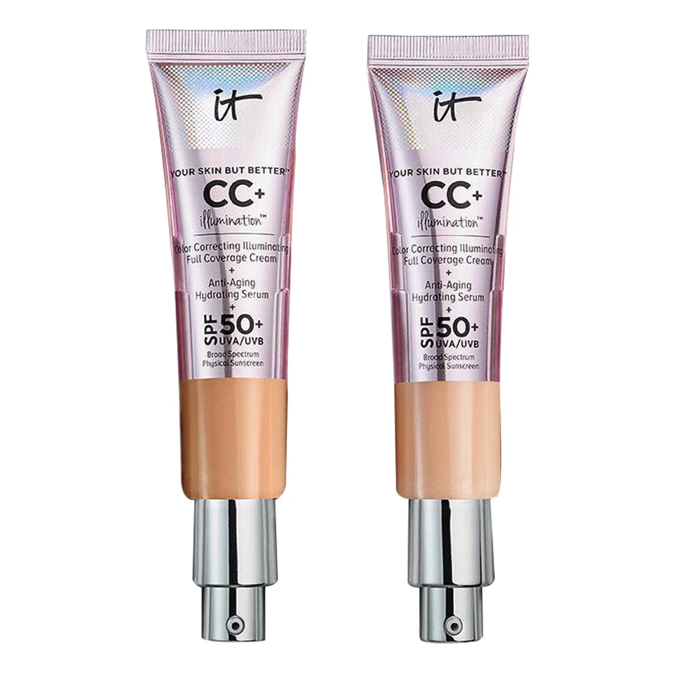 Face Concealer It Cosmetics Cc Cream Illumination Spf 50 Full Cover Light Medium Hide Blemish Corrector Skin Makeup Aliexpress