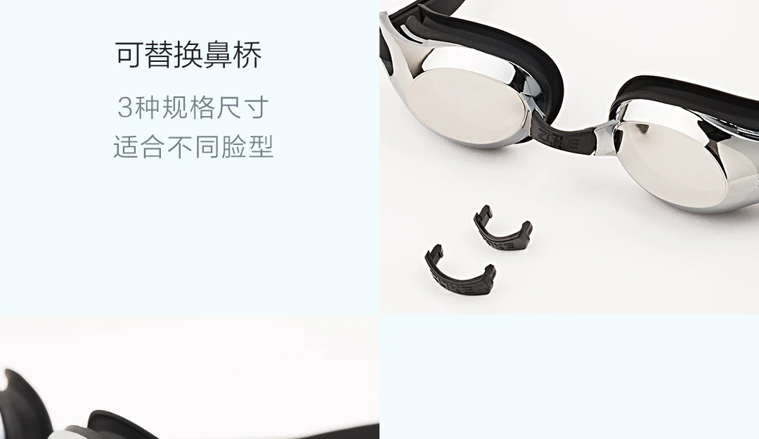 Xiaomi гальванические очки с защитой от УФ-излучения Водонепроницаемый Анти-туман Плавание Дайвинг лыжные очки регулируемые плавательные очки
