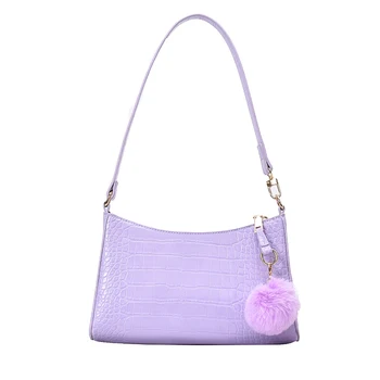 

2020 solid color purses and handbags simple crocodile pattern women's Shoulder Messenger Bag fashion tote women bag sac a main