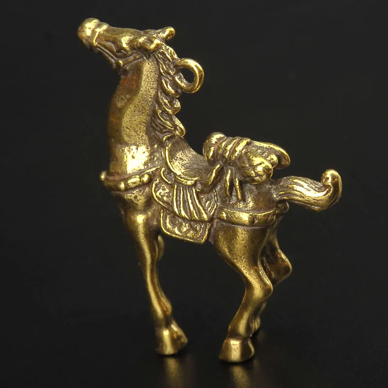 horse keychain pendants copper (9)