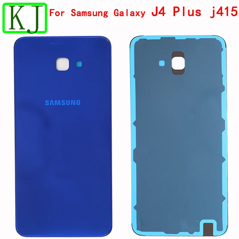 10 шт задняя крышка для samsung Galaxy J4+ j415 J415F Крышка для батареи задняя дверь чехол для J4 Plus