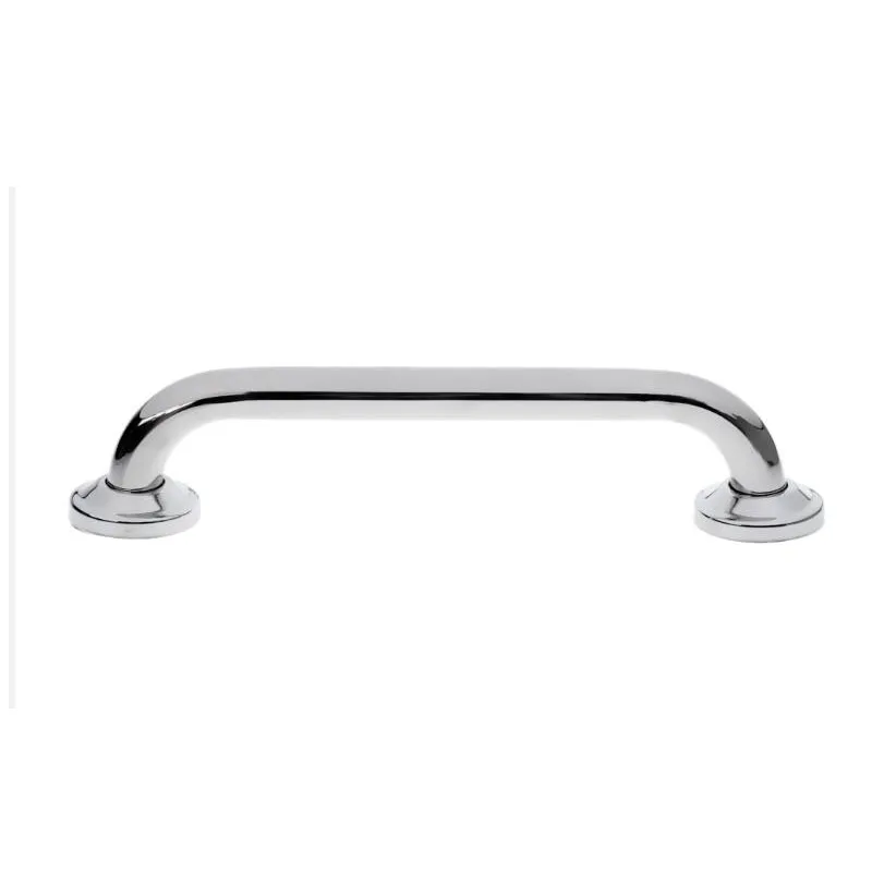 Marine 304 Stainless Steel Boat 400mm Handrail Grab Handle Polished  For Bathroom Accessoies 304 stainless steel folding step grab handle for rv truck bus trailer van camper heavy duty premium polished fold trailer step