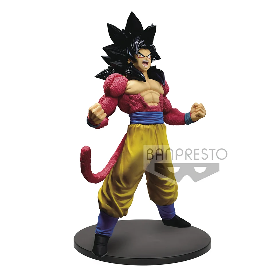 Tronzo Banpresto Жемчуг дракона GT крови Saiyan BOS Goku Vegeta Gogeta SSJ4 ПВХ фигурка Коллекционная модель игрушки - Цвет: Goku