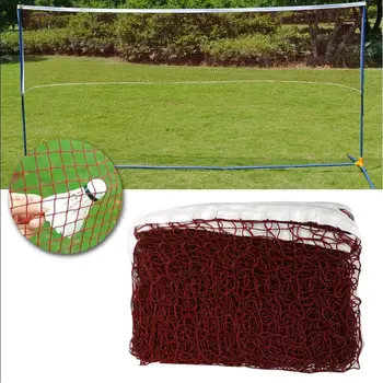

Badmint Net Durable Portable Colour Nylon Badminton Court Match Athletic Sports Badminton Net Practical Outdoors Shuttlecock Net