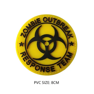 Umbrella Corporation Embroidered Patches Biochemistry Umbrella Military Army Badges For Clothes Bags Zipper Sliders Fabric & Sewing Supplies