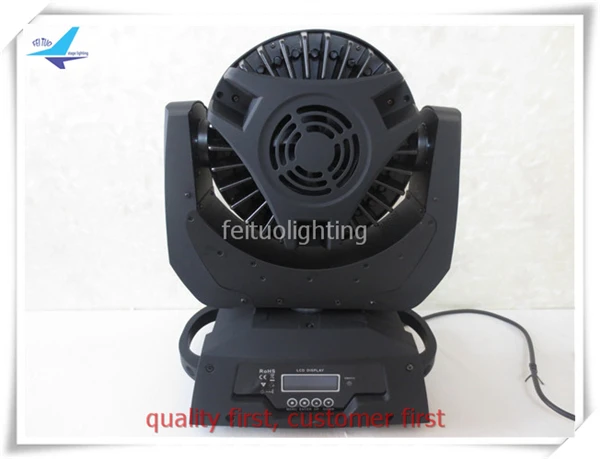 8 огней+ 2 дорожный корпус 108*3 Вт RGBW Quad dmx led moving head wash 108 шт. 3 Вт сценическое освещение