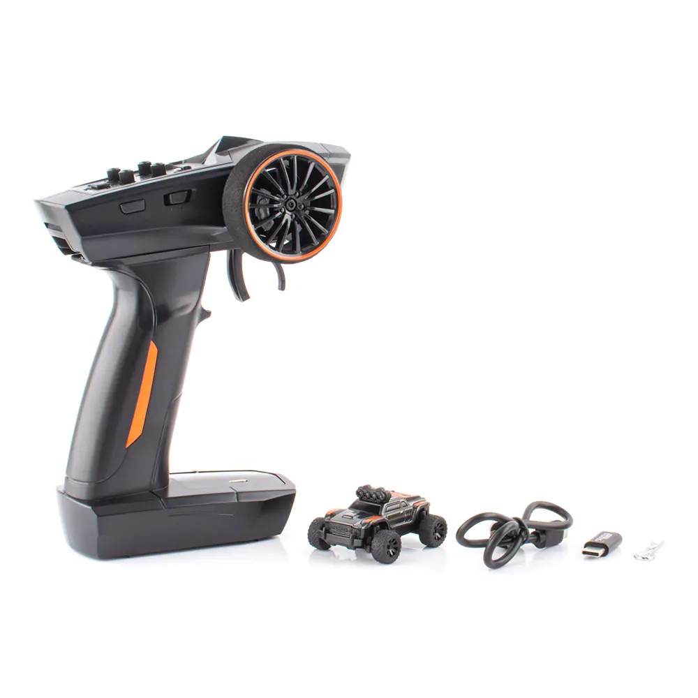 Voiture RC 4WD 1:16 tout-terrain 2.4GHz avec batterie rechargeable