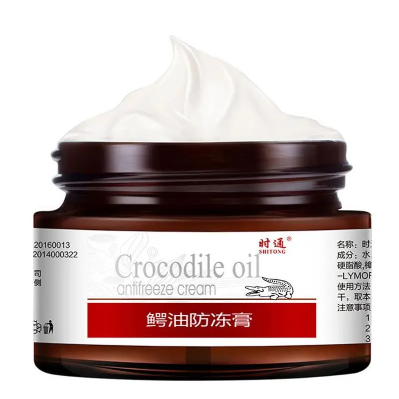 36 г крокодиловое масло травяные треснутые пятки кожи увлажняющий восстанавливающий крем для рук