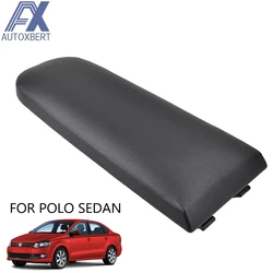Premium Center Console Armrest Cover with Latch - PU Leather Finish
