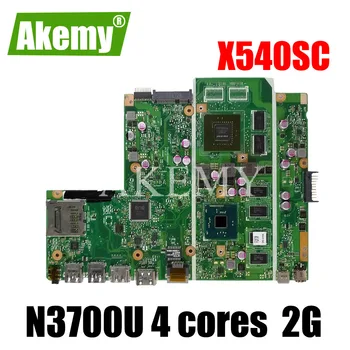 

SAMXINNO For Asus X540SC D540S X540S X540 Laotop Mainboard X540SC Motherboard W/ N3700/4 cores CPU 2GB RAM
