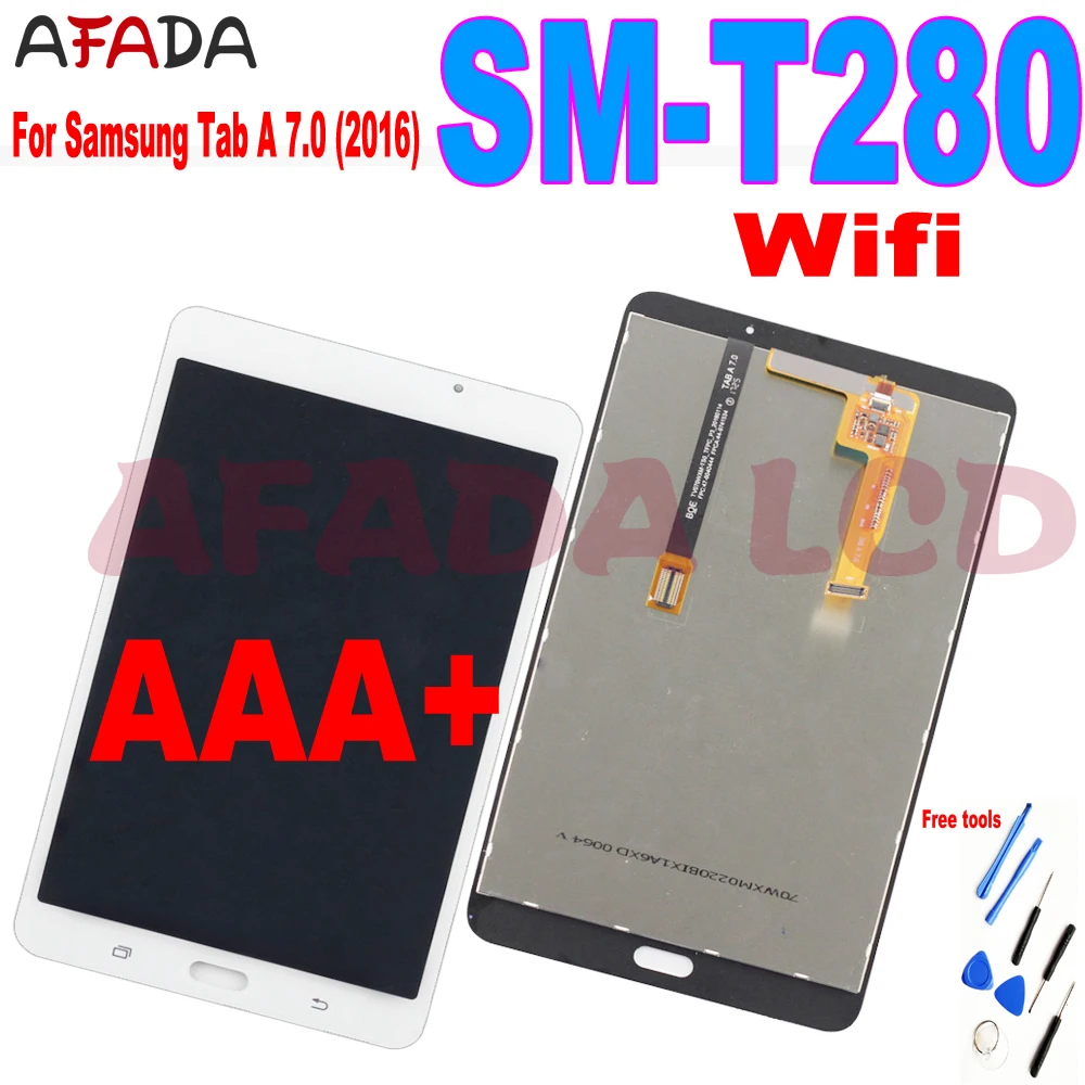 

For Samsung Galaxy Tab A 7.0 (2016) SM-T280 T280 LCD Display Touch Screen Digitizer Assembly Screen Replacement