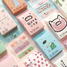 Bande adhésive respirante et mignonne de dessin animé, 20 pièces/boîte, pansement pour hémostase, premiers secours portables d'extérieur pour enfants