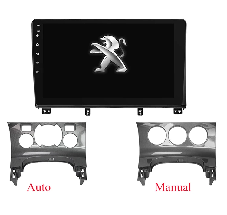 Perfect autoradio 2 din android for Peugeot 3008 with 4 core 2g ram navi map touch screen steering wheel control android auto radio car 1