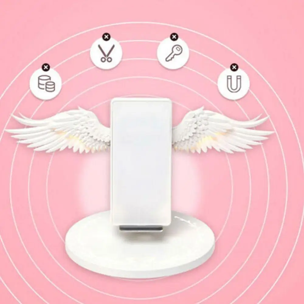 Ангельские крылья Беспроводное зарядное устройство ночник Мобильное Беспроводное зарядное утройство для телефона для samsung iPhone huawei наушники Xiaomi все смартфон