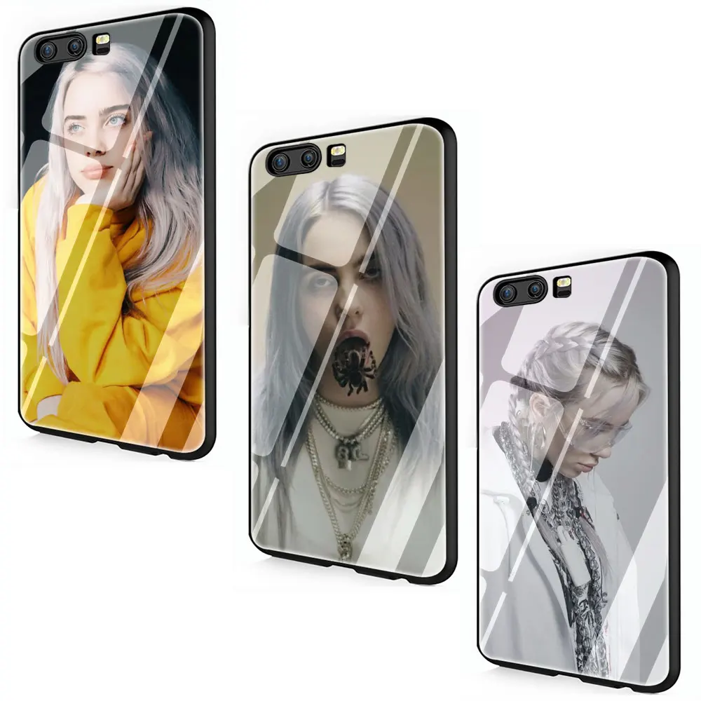 Billie Eilish star чехол из закаленного стекла чехол для Huawei P10 P20 P30 mate 20 Honor 9 10 Lite Pro 7A 8X P Smart