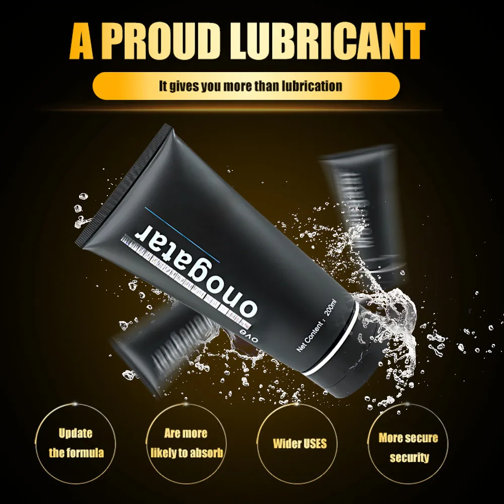 800ml Water Based Lubricant for Anal Vaginal Sex