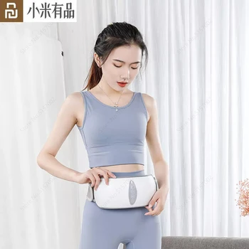 Cheap Youpin DECIBELS Mini Abdominal Massager Vibration Slimming Belt Constant Temperature Hot Compress Stomach Massage Instrument