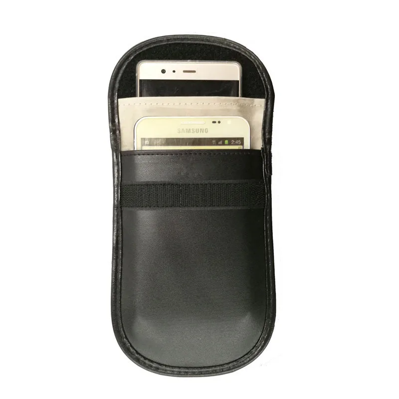 

RFID Radiation Protection Cell Phone Pocket Anti-Scanning Anti-Positioning RF Card Bag Wallet Anti-Degaussing Signal Screen Bag