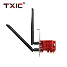 Беспроводной настольный WiFi6 Intel AX200 карта Bluetooth 5,0 двухдиапазонный 3000 Мбит/с PCIe Wi-Fi адаптер AX200NGW 802.11ax Windows 10