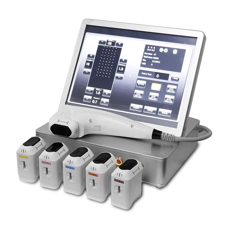 

free shipping NEW 3d hifu focused ultrasound face lifting hifu corporaly machine/5 cartridges 1.5 3.0 4.5 6.0 8.0 10.0 13.0 16.0