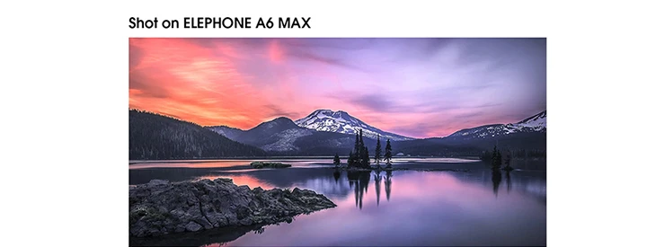 Elephone A6 MAX 6,53 ''Дроп Android 9,0 4GB 64GB MT6762V четырехъядерный 5 V/2A Беспроводная зарядка 3400mAh 4G OTG NFC мобильный телефон