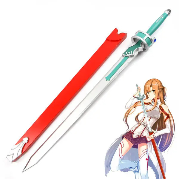 

[Забавное] 117 см косплей аниме меч искусство онлайн Юки Asuna оружие Asuna Yuuki Деревянный Меч Модель костюм для вечеринки Аниме Реквизит для шоу