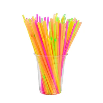 

Pp Extendable Plastic Straw Disposable Soy Milk Color Elbow Milk Tea Drink Fruit Juice Color Extendable Long Straw
