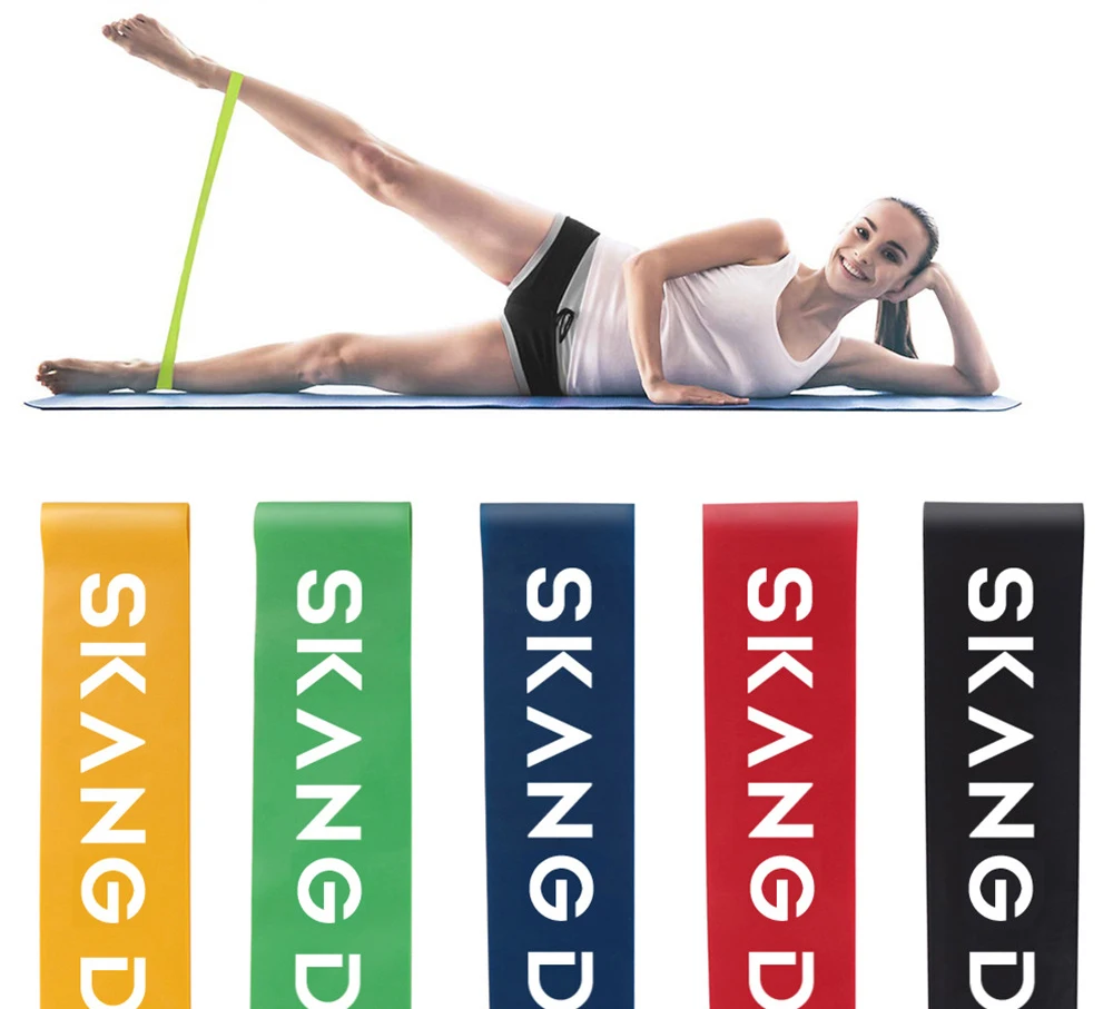 5 шт. спортивный резистентный браслет для йоги, тренировки, гимнастики, эластичная лента для тренировок, фитнеса, лента для похудения, эластичная лента