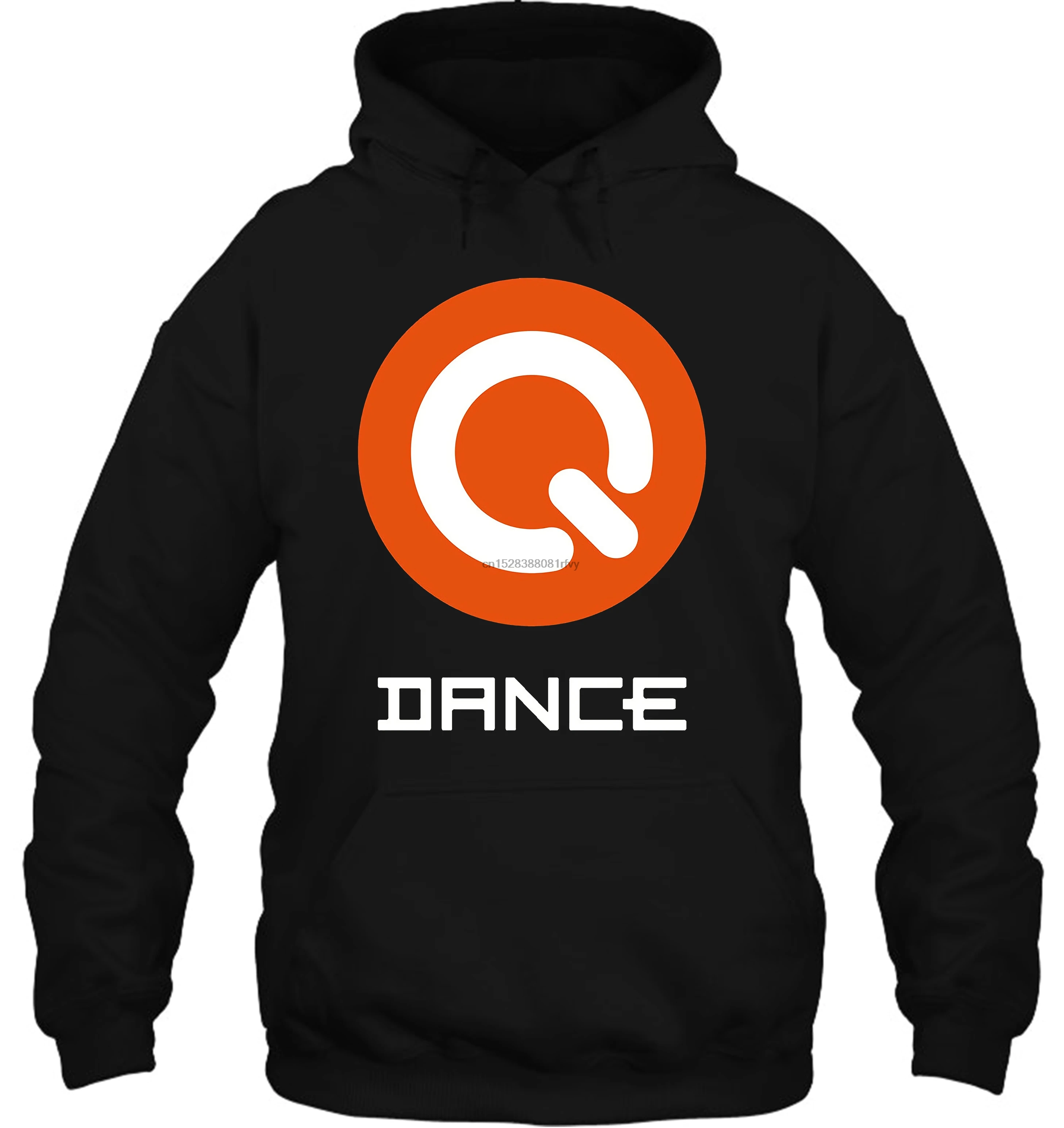 Мужская Толстовка Новинка Q DANCE логотипы музыка белый черный рубашка США Размер S XXXL ZM1 женская уличная одежда