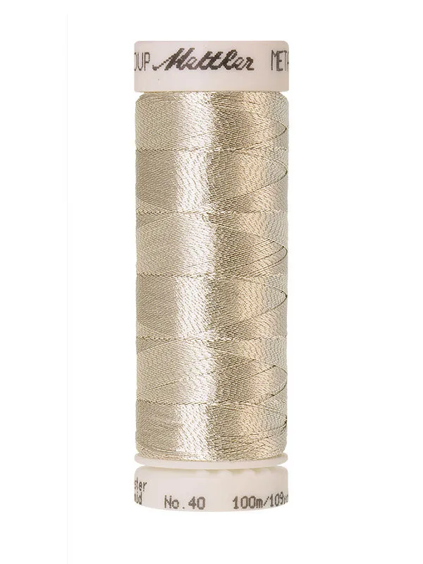 Нить для вышивания металлик AMANN GROUP METALLIC METTLER, цвет 2701, 100 м