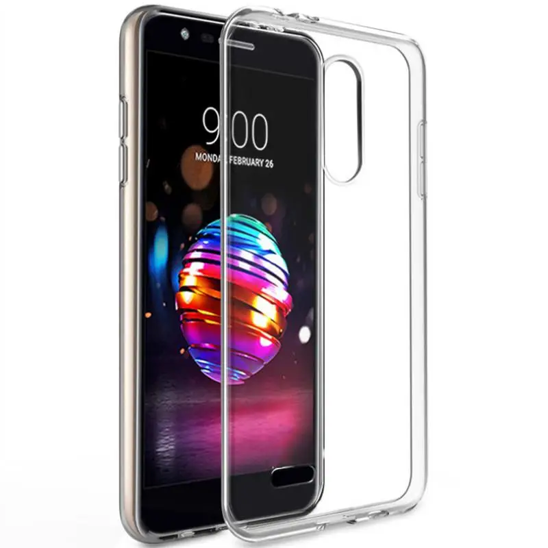 

Transparent Phone Case for LG K40 V40 V30 V20 K8 K10 2018 Silicone TPU Back Shell For LG G8S ThinQ X Power3 Q6 Q7 G7 G6 G5 Cover