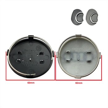 

4pcs 60mm car Wheel Center Cap Hub Caps Car Rims Cover for Audi A3 A4 A6 A8 4B0601170