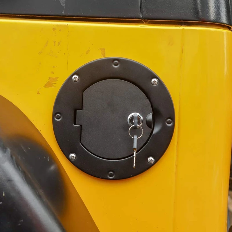 Заклепки для Jeep Wrangler TJ автомобильный масляный топливный бак крышка с замком для ключей Крышка для 1997-2006 Jeep Wrangler TJ автомобильные аксессуары