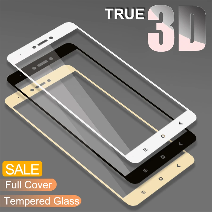 

3D Full Cover Protective Film For Xiaomi Redmi Note 4 4X Redmi Note 4 Pro Note 4X Global Version Tempered Glass Screen Protector