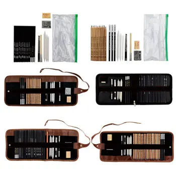 

For Marco 29 Piece Drawing Pencil Set 8 Piece Sketch Tool Bag Art Stationery Sketch Pencil Set Art Stationery Sketch Tool