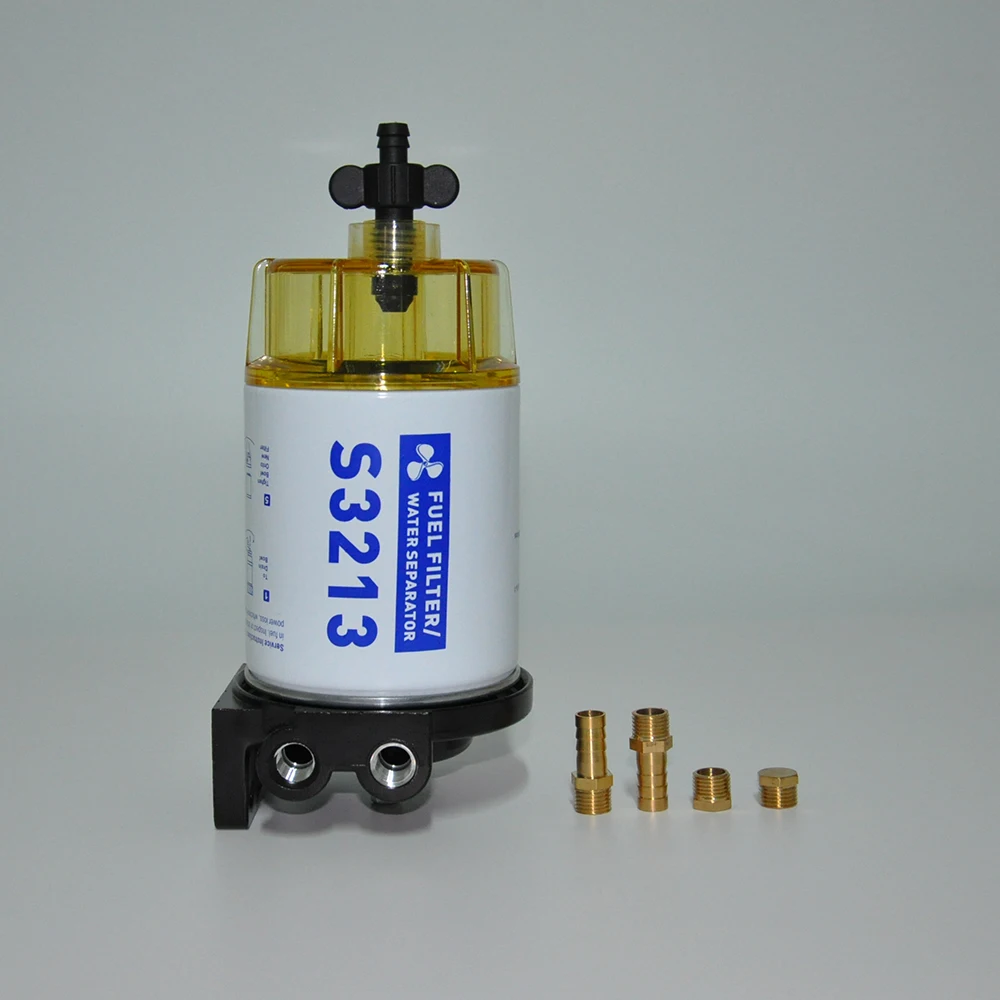 3/8inch NPT топливный фильтр тонкой очистки/водоотделитель Системы S3213 для лодочный подвесной мотор для прочный и практичный