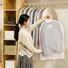 Long Hanging Clothes Dust Cover Side Open Zipper Garment Suit Dress Jacket Coat Dustproof Cover Protector Wardrobe Storage Bags 3