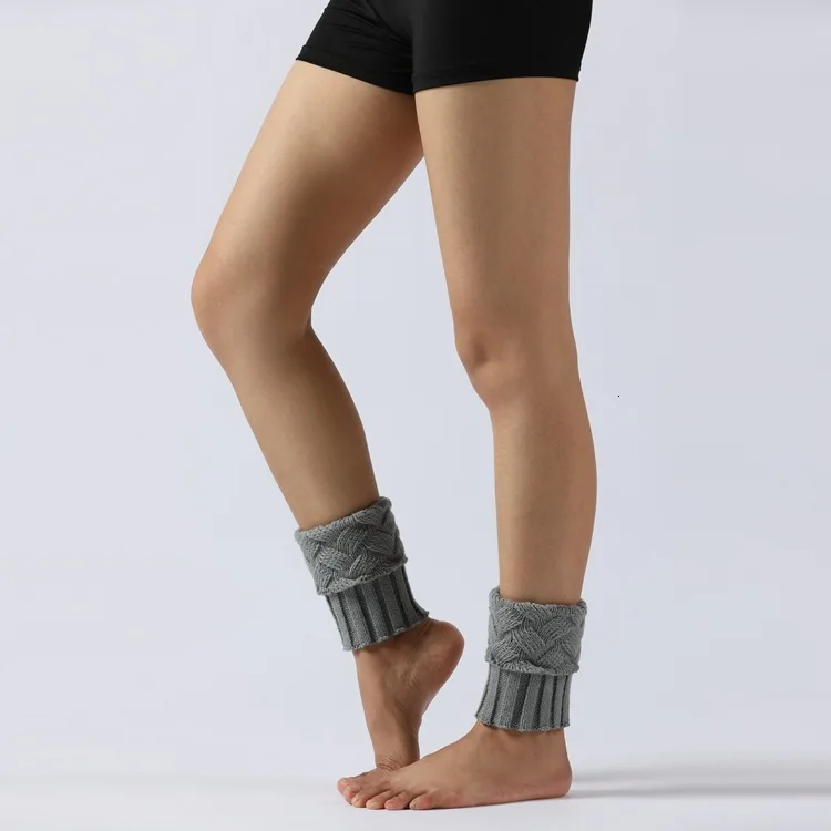 RICORIT 3 Pair Winter Women Knitted Leg Warmers Socks Boot Cover Knitting Socks Keep Warm Leg Socks Set Boots Set Wool Socks