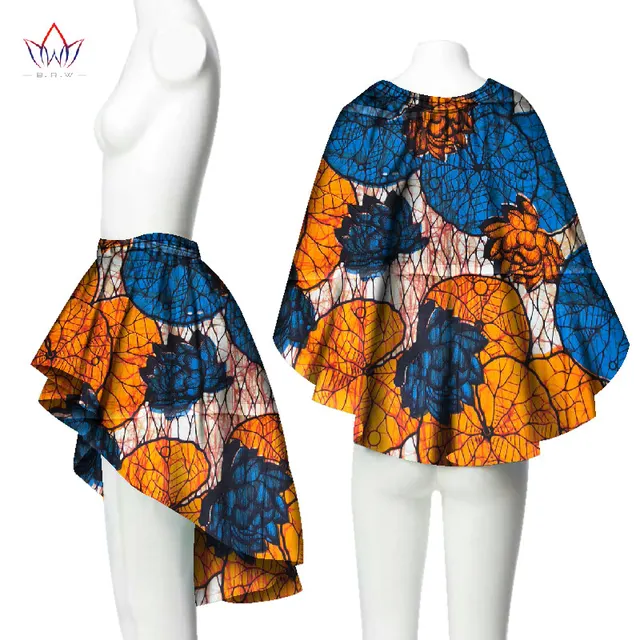 dashiki wrap skirt