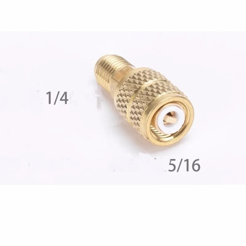 Новый Латунный переходник R410 с наружной резьбой 1/4 дюйма на внутреннюю резьбу 5/16