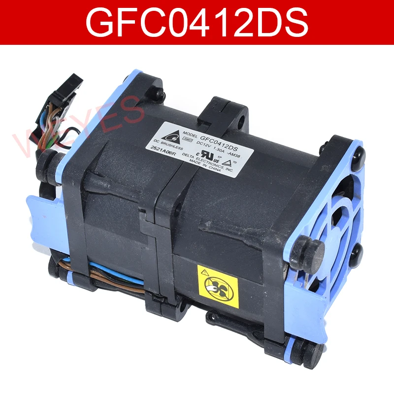Оригинальный GFC0412DS-SM07 4cm4056 12V 2.80A двойной вентилятор с двумя двигателями и