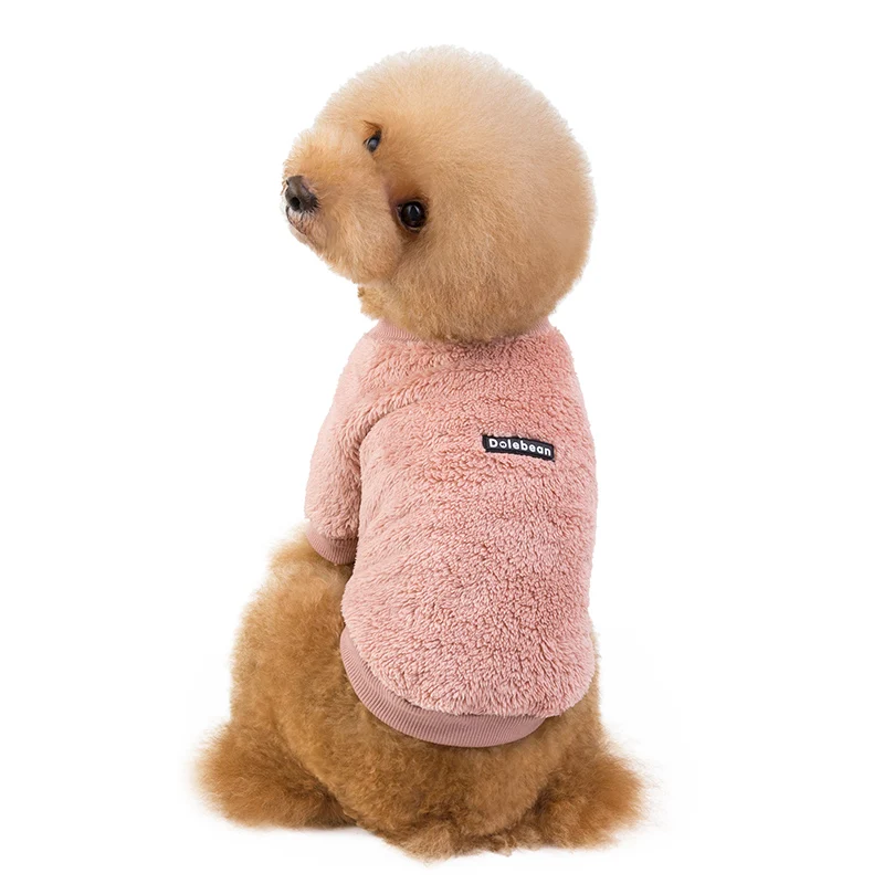 BDTHOOO Одежда для собак хлопок новые модели одежды для собак одежда для домашних животных супер стрейч - Цвет: pink