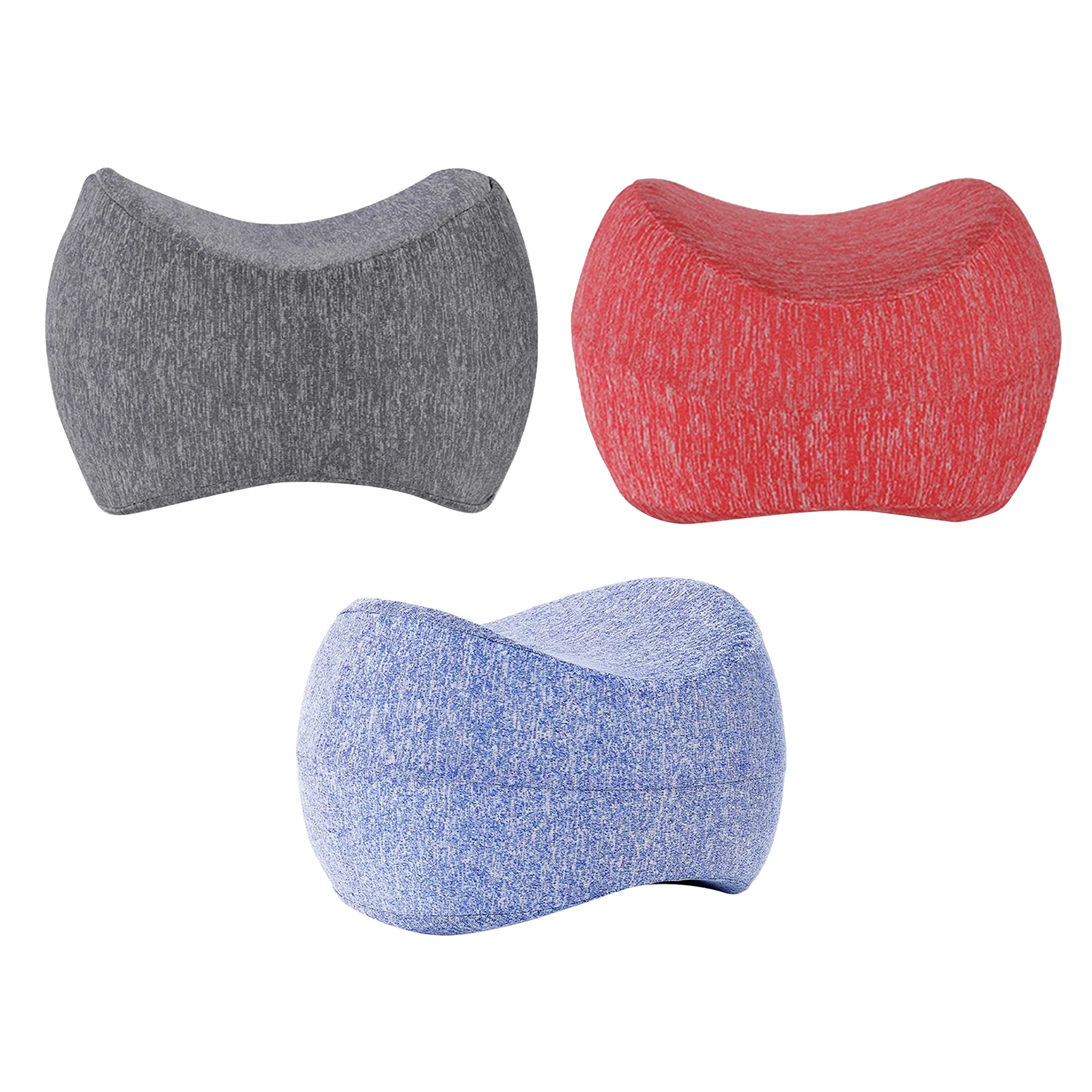 1pc Useful Memory Foam Knee Pillow for Sciatica Back Leg Zipper Closure