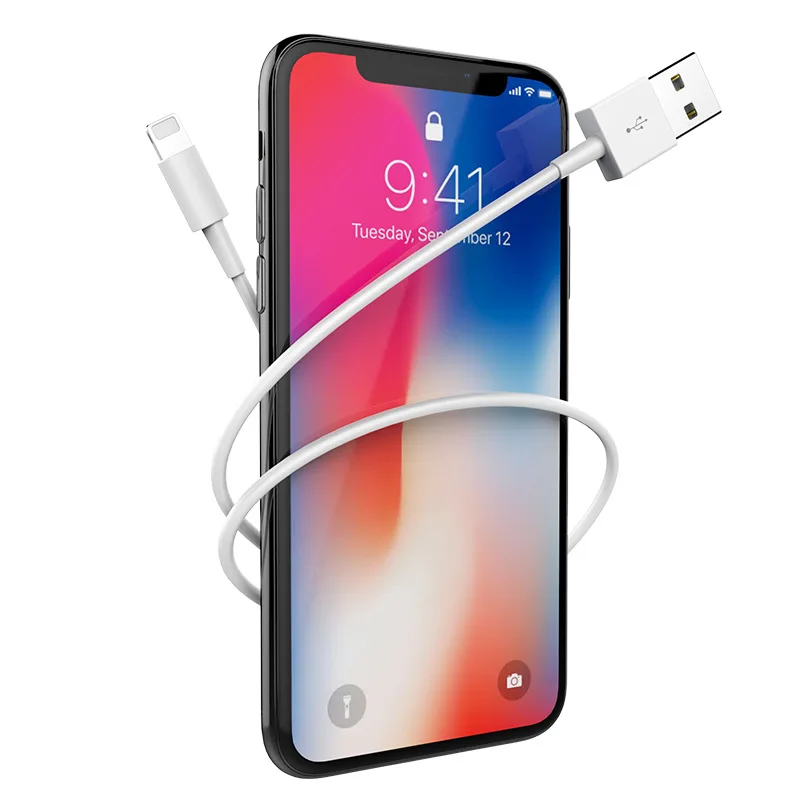 10 шт./лот usb кабель для зарядки iPhone 6S 6 s 7 8 Plus Xs Max XR usb type C кабель для samsung S10 S9 S8 A50 Xiaomi Redmi Note 7