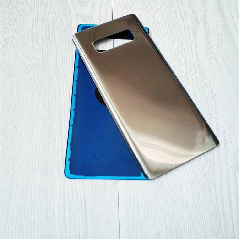 Для SAMSUNG Galaxy Note 8, N950, N950F, N9500, задняя крышка, стекло, чехол для батареи, задняя дверь, корпус, чехол, Задняя стеклянная крышка