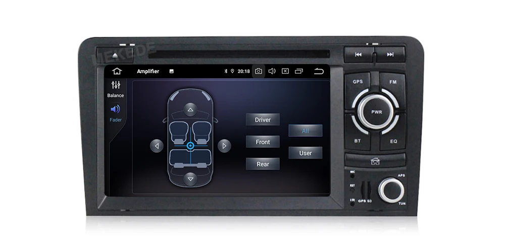 MEKEDE Восьмиядерный 4 64G ips DSP автомобильный 2 DIN dvd-радио GPS плеер для Audi A3 S3 2003-2013 авто мультимедиа экран навигации