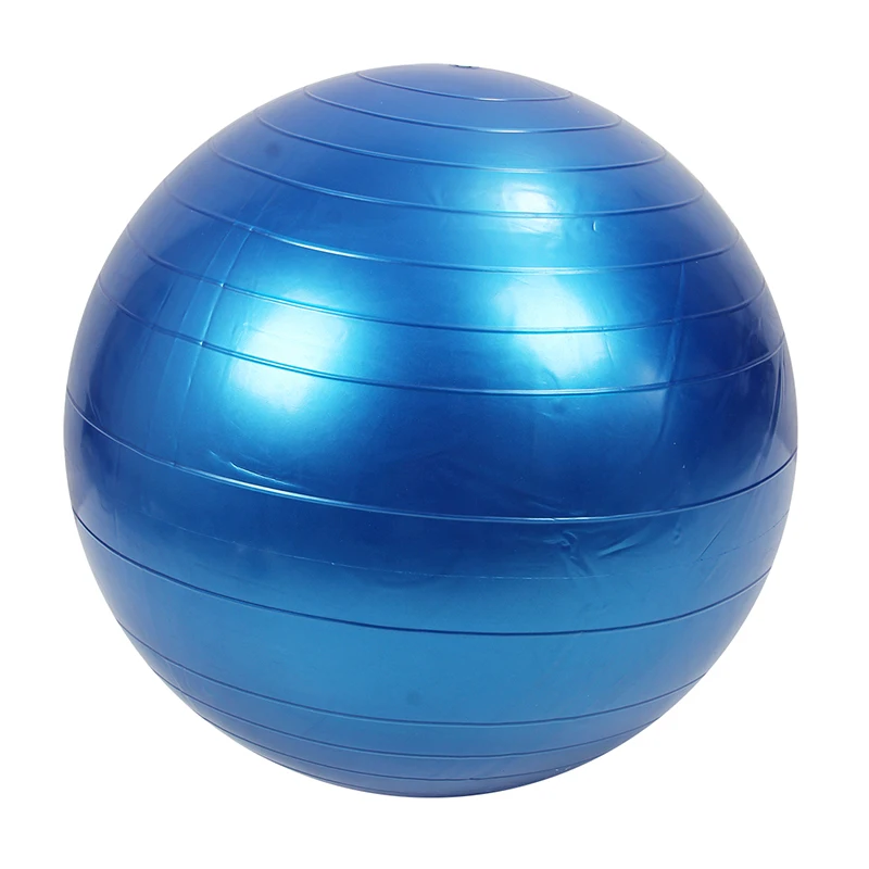 

Sport Pilates Yoga Fitness Ball Exercise Balls Peanut Exercises Balance Gymnastic Pad 55cm blue