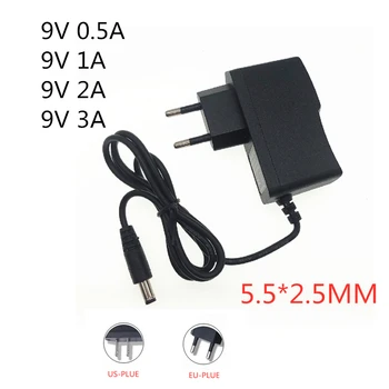 

AC 100V-240V to DC 9V 0.5 A 1A 9V 1A 2A 3A lighting transformers Power Supply Adapter Converter Charger led strip driver