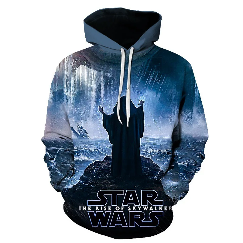 Звездные войны 9 Skywalkers Толстовка свитшоты Kylo Ren толстовки Rey толстовки Звездные войны косплей Skywalker толстовки